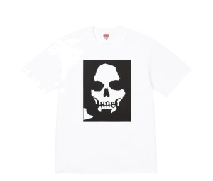 Buy Supreme x Number (N)ine Manson Tee White (FW25) at Sasom – Authentic and Ready to Ship