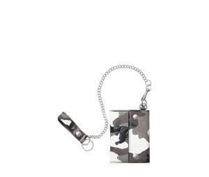 小物 Supreme Leather Chain Wallet camo Supreme Leather Chain Wallet Snow Camo - SS25 - US