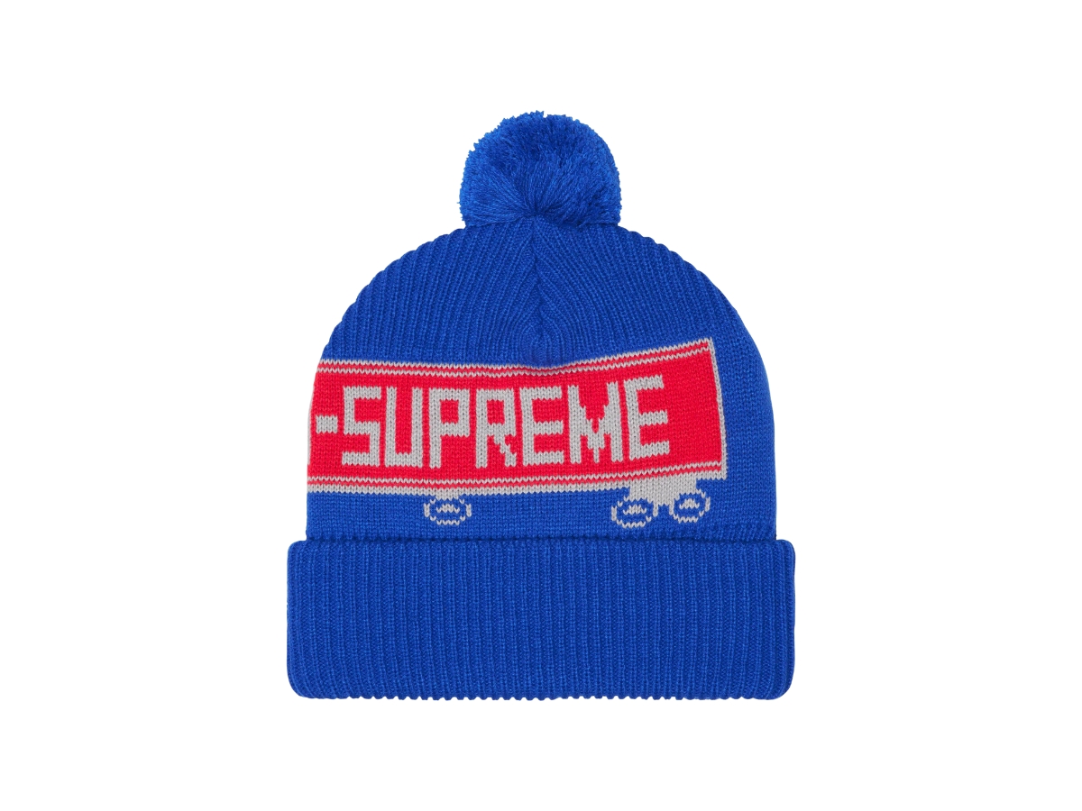 シュプリーム　18-Wheeler Beanie Supreme 18-Wheeler Beanie (FW23) - $40