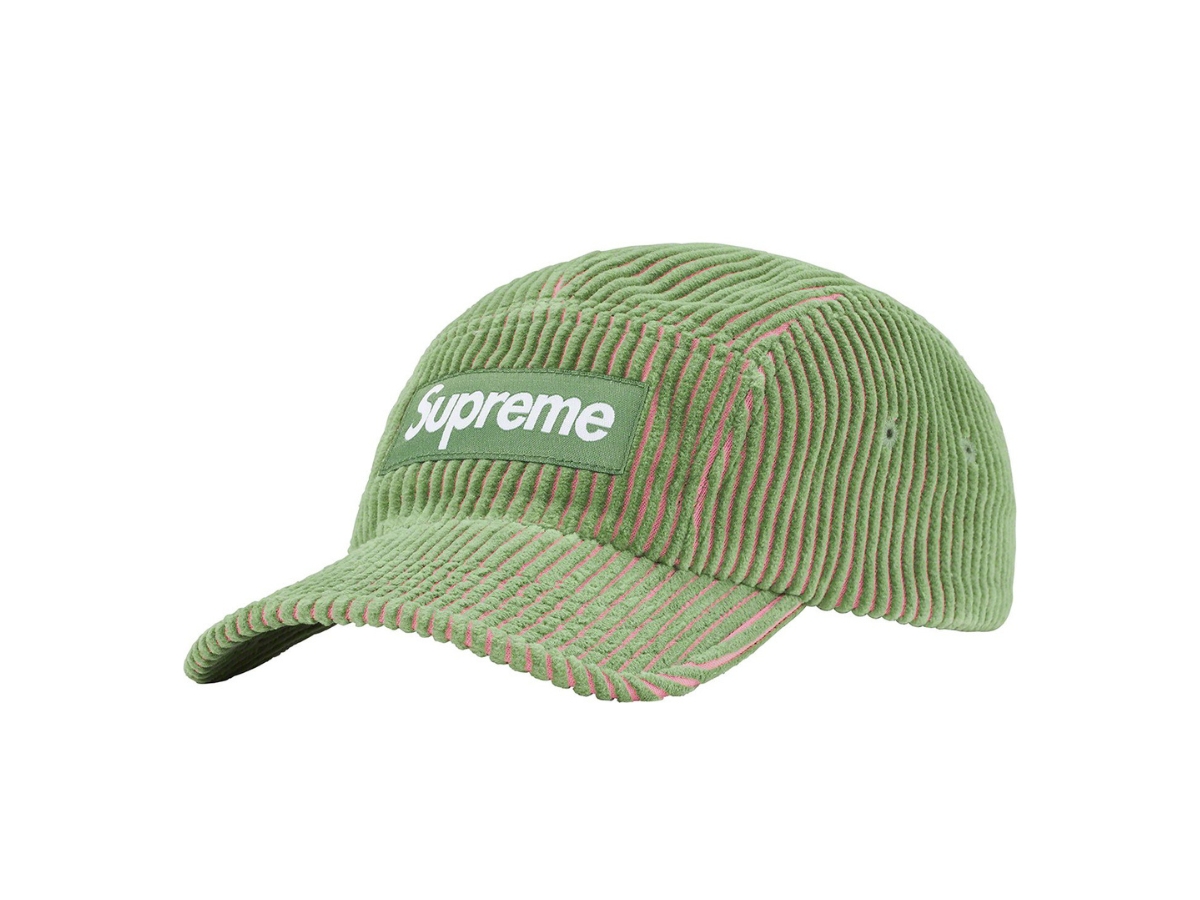 Supreme 2-Tone Corduroy Camp Cap