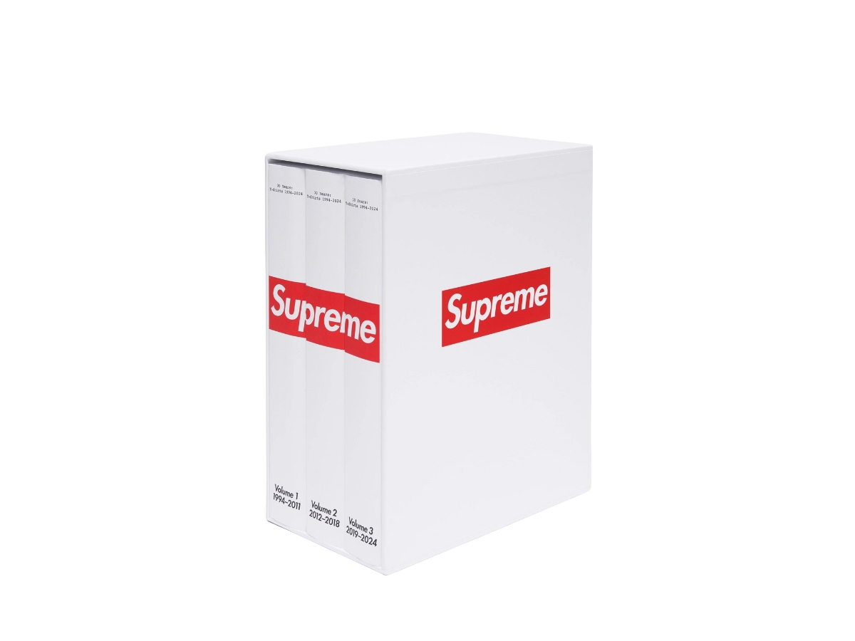 Supreme 30 Years: T-Shirts 1994-2024 Book Set White (SS24)