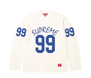 Supreme 99 L/S Football Top Stone (SS24)