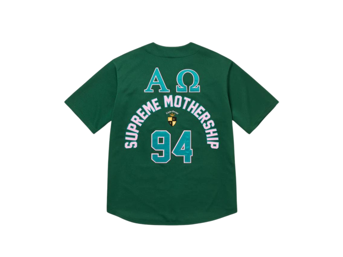 https://d2cva83hdk3bwc.cloudfront.net/supreme-alpha-omega-baseball-jersey-green-fw24-2.jpg