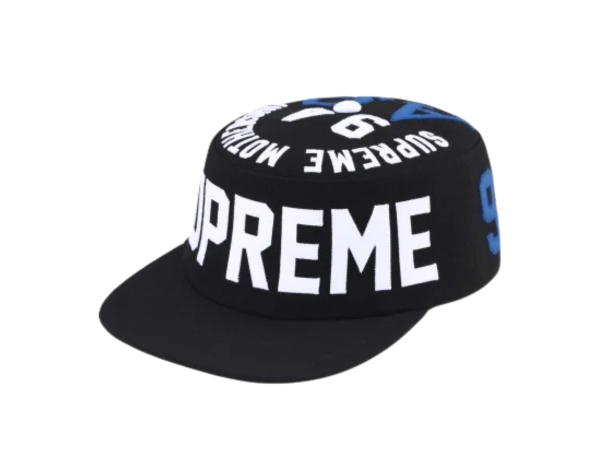 Supreme Alpha Omega Pillbox Hat Black (FW24) | ของแท้