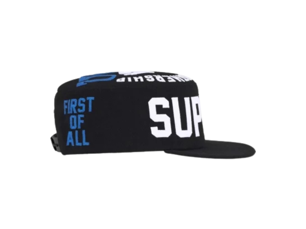 Buy Supreme Alpha Omega Pillbox Hat Black (FW24) | SASOM
