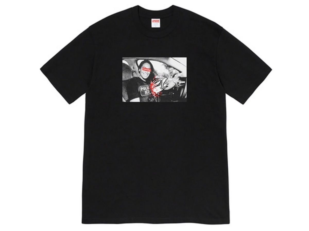 SASOM | apparel Supreme ANTIHERO Ice Tee Black Check the latest