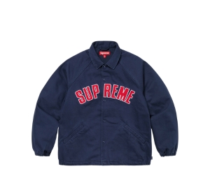 Supreme Arc Denim Coaches Jacket Navy (SS24)