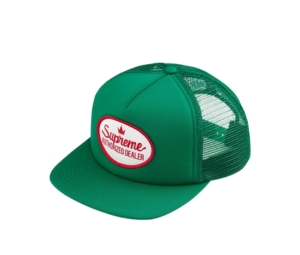 極美品　Supreme　Pigment　S Logo　6-Panel　Green Supreme Pigment Coated S Logo 6-Panel Green - SS25 - US