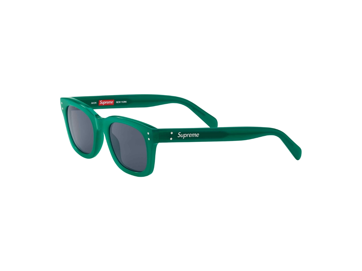 Supreme Avon Sunglasses Dark Green/サングラス Supreme Avon Sunglasses Dark Green (SS24) | ของแท้
