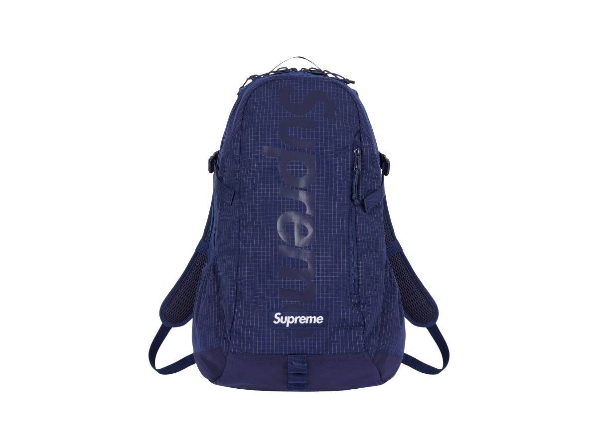 Supreme Backpack Navy (SS24) Shop Authentic at SASOM