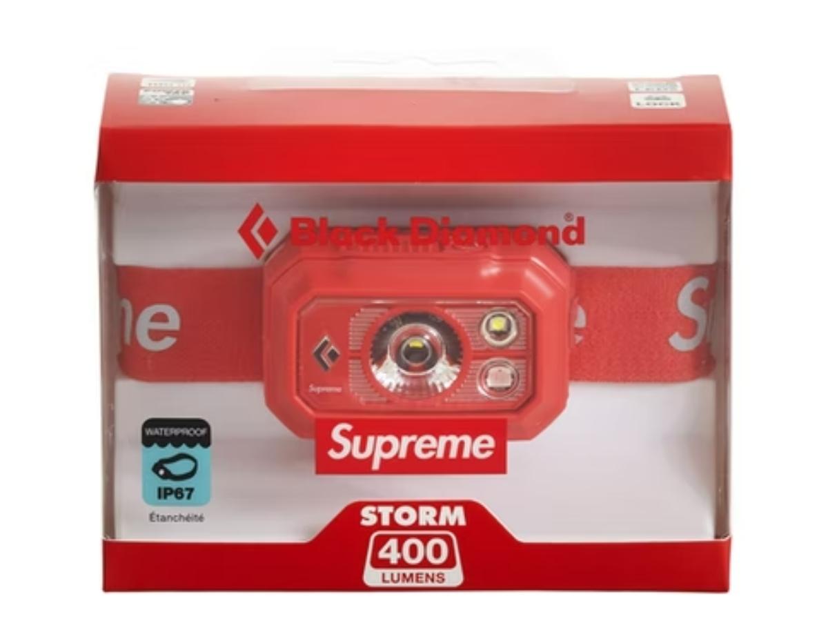 Buy Supreme Black Diamond Storm 400 Headlamp Red | SASOM