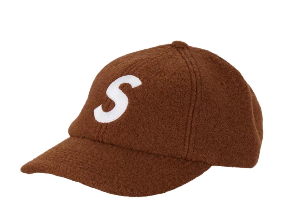 SASOM | accessories Supreme Boiled Wool S Logo 6-Panel Brown Check