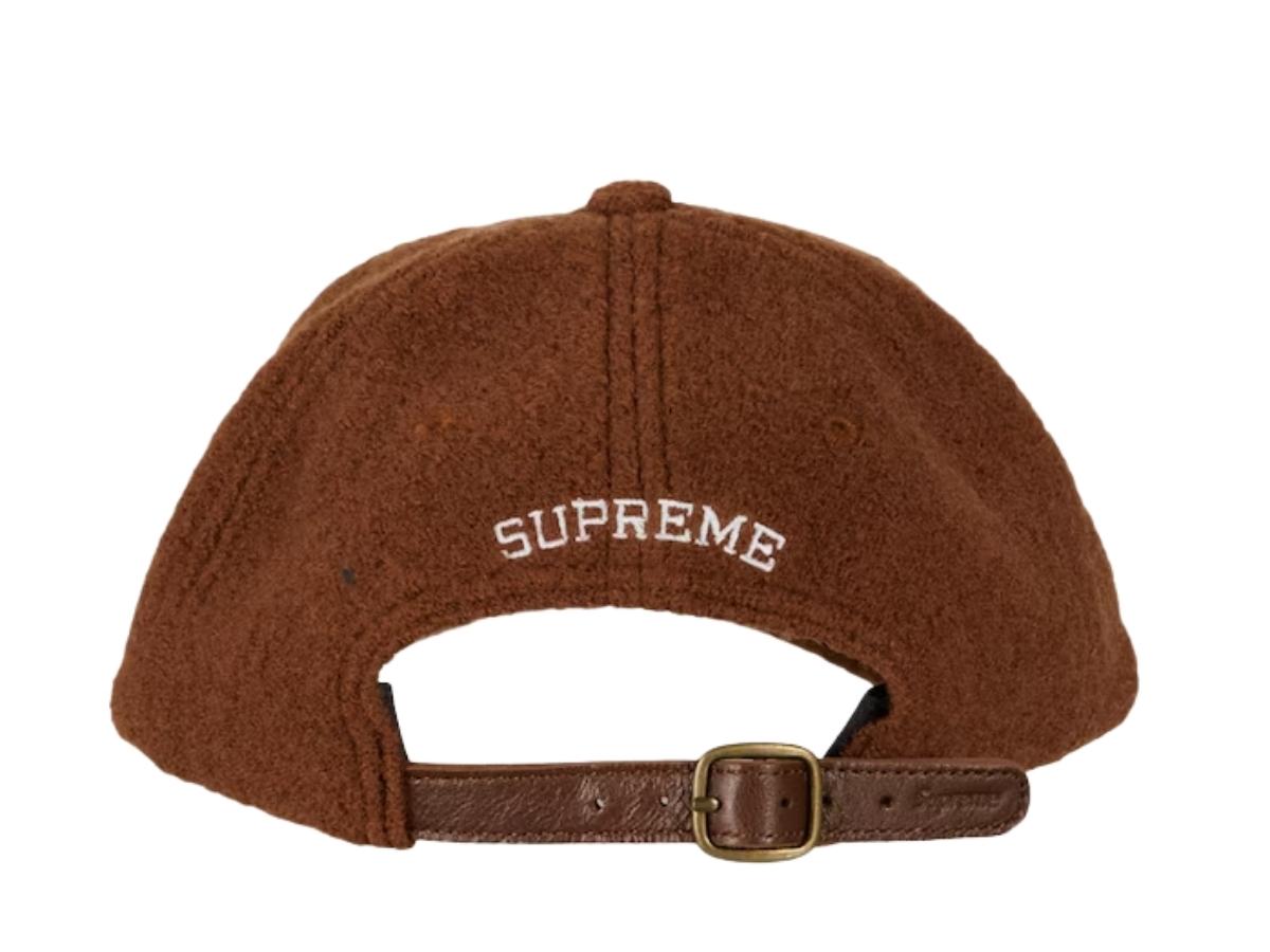 SASOM | accessories Supreme Boiled Wool S Logo 6-Panel Brown Check