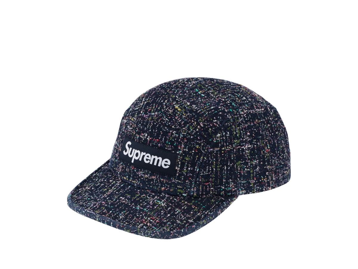 Supreme Boucle Camp Cap Indigo