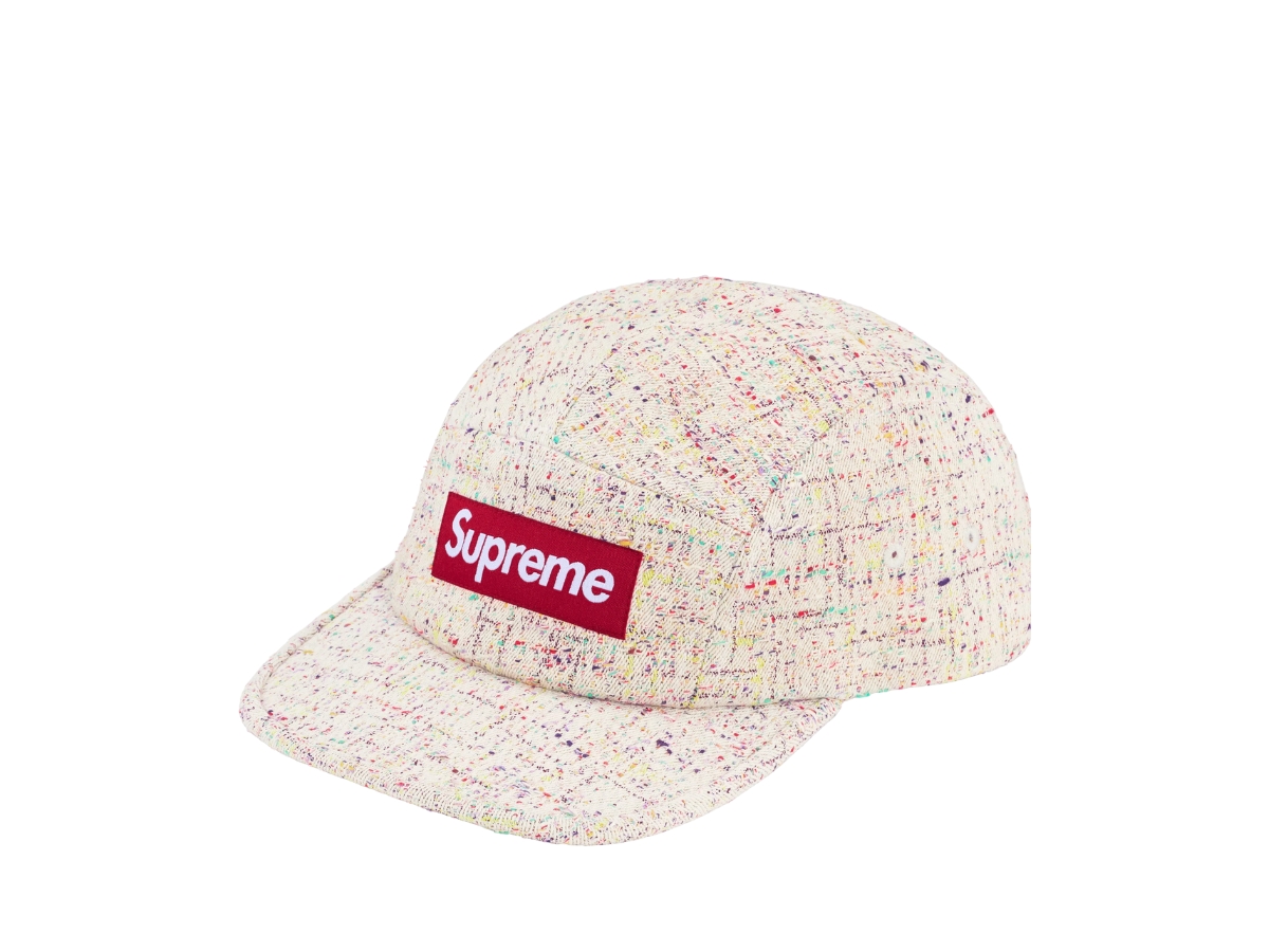 Supreme Boucle Camp Cap Natural