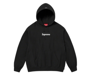 Supreme Box Logo Hooded Sweatshirt Black (FW23)