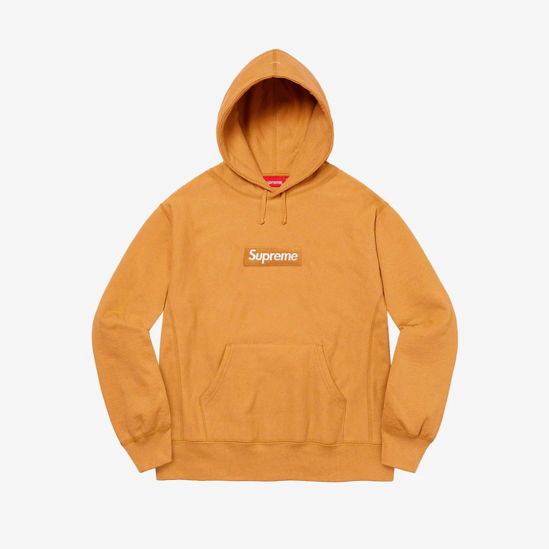 SASOM | apparel Supreme Box Logo Hooded Sweatshirt Light Mustard - 21FW  Check the latest price now!