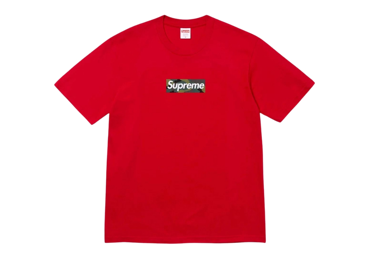 ช้อป Supreme Box Logo Tee Red (FW23)ของแท้ที่ SASOM