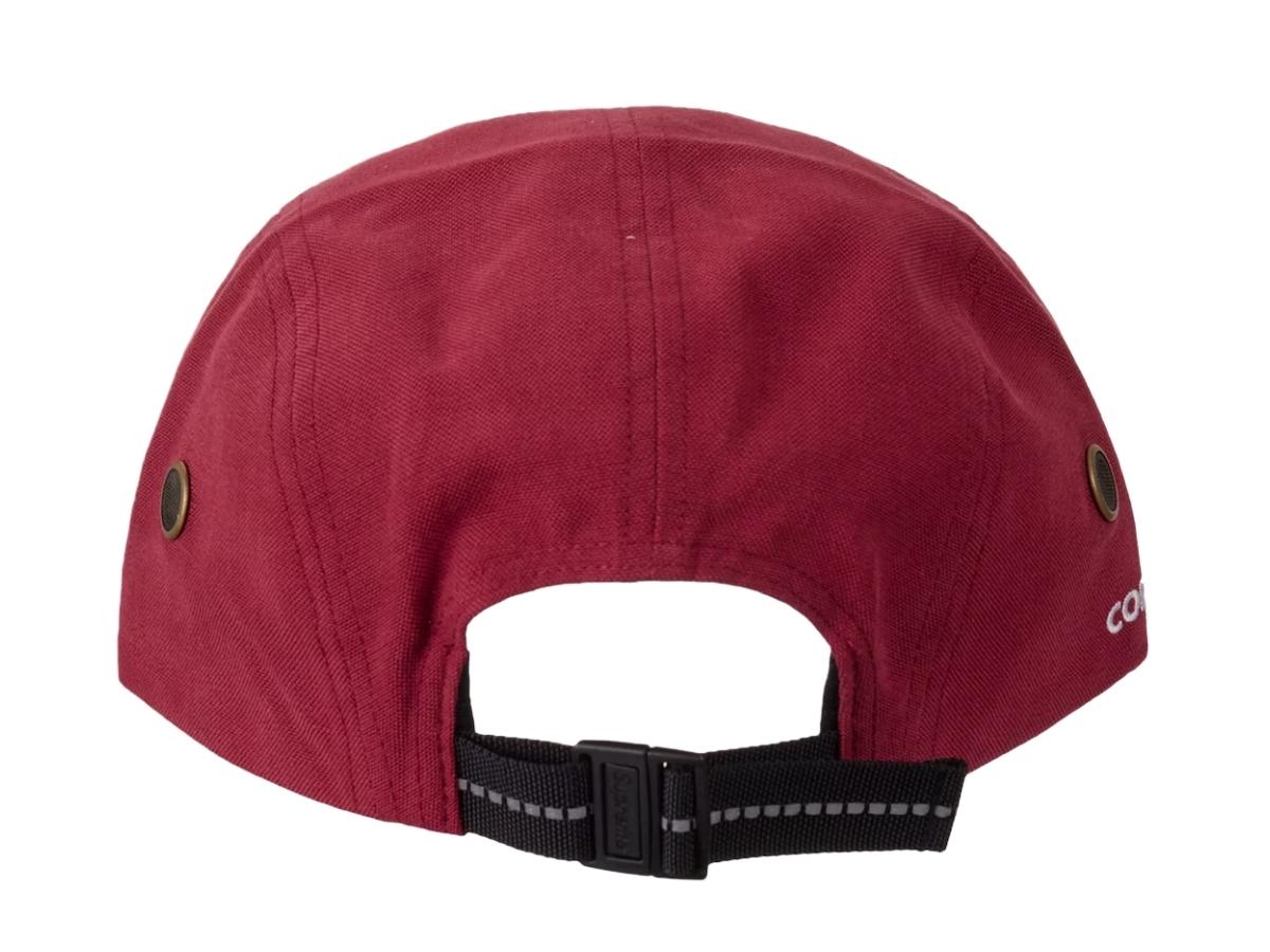 Supreme Brushed Cordura Camp Cap BurgundySupreme Brushed Cordura