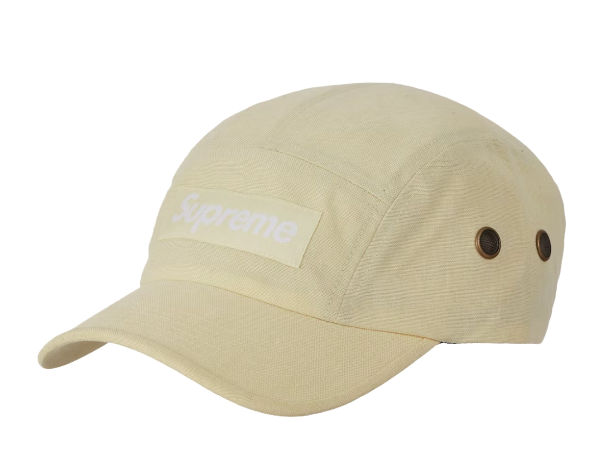 SASOM | accessories Supreme Brushed Cordura Camp Cap Pale Yellow