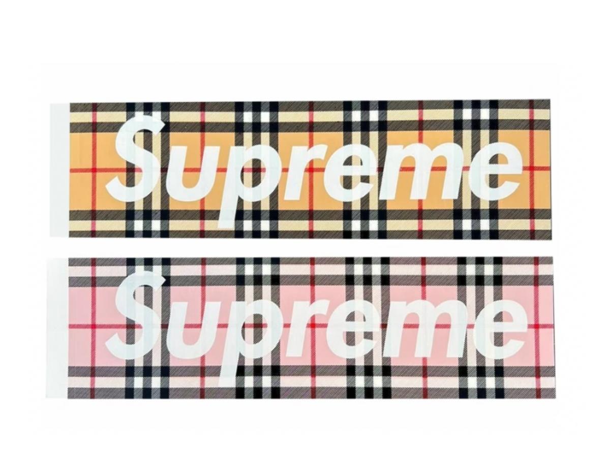 Supreme x Louis Vuitton Box Logo Sticker Set - US