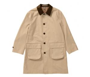 Supreme Burberry Leather Collar Trench Beige