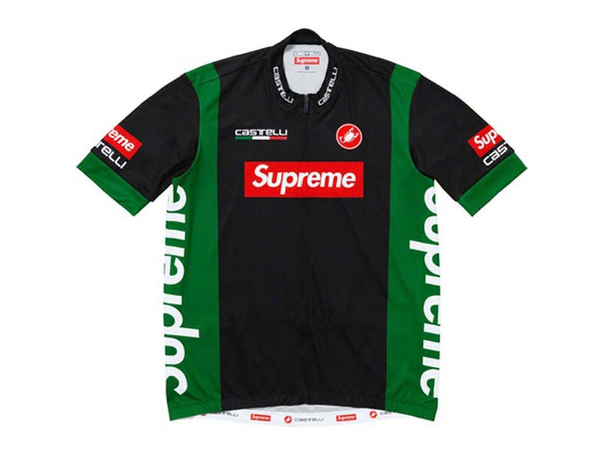 SASOM | apparel Supreme Castelli Cycling Jersey Black Check the