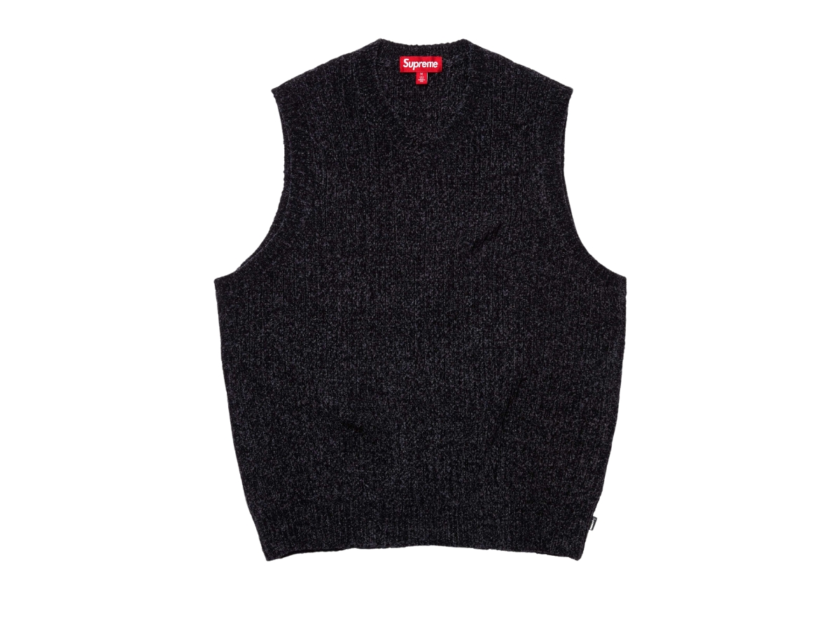 Supreme Chenille Sweater Vest セーターベスト Supreme】Chenille Sweater Vest☆Beige☆24FW☆ (Supreme/ベスト