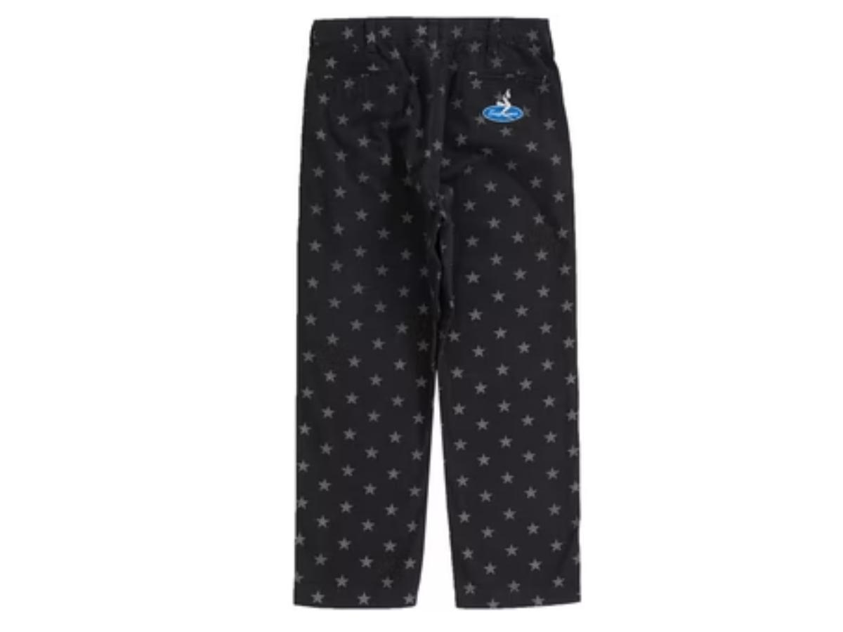 SASOM | apparel Supreme Chino Pant Black Stars Check the latest price now!