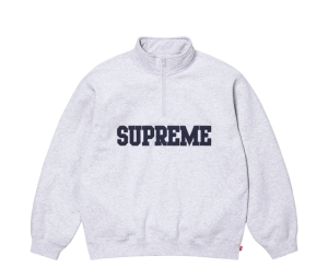 【Supreme】Mitchell & Ness NCAA Hooded Sweatshirt★AshGrey★ Supreme Mitchell & Ness NCAA Hooded Sweatshirt (FW24) - $178