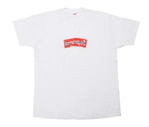 Supreme Comme des Garcons Shirt Box Logo Tee White