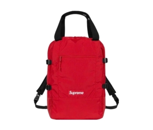 Supreme ss19 hotsell backpack red