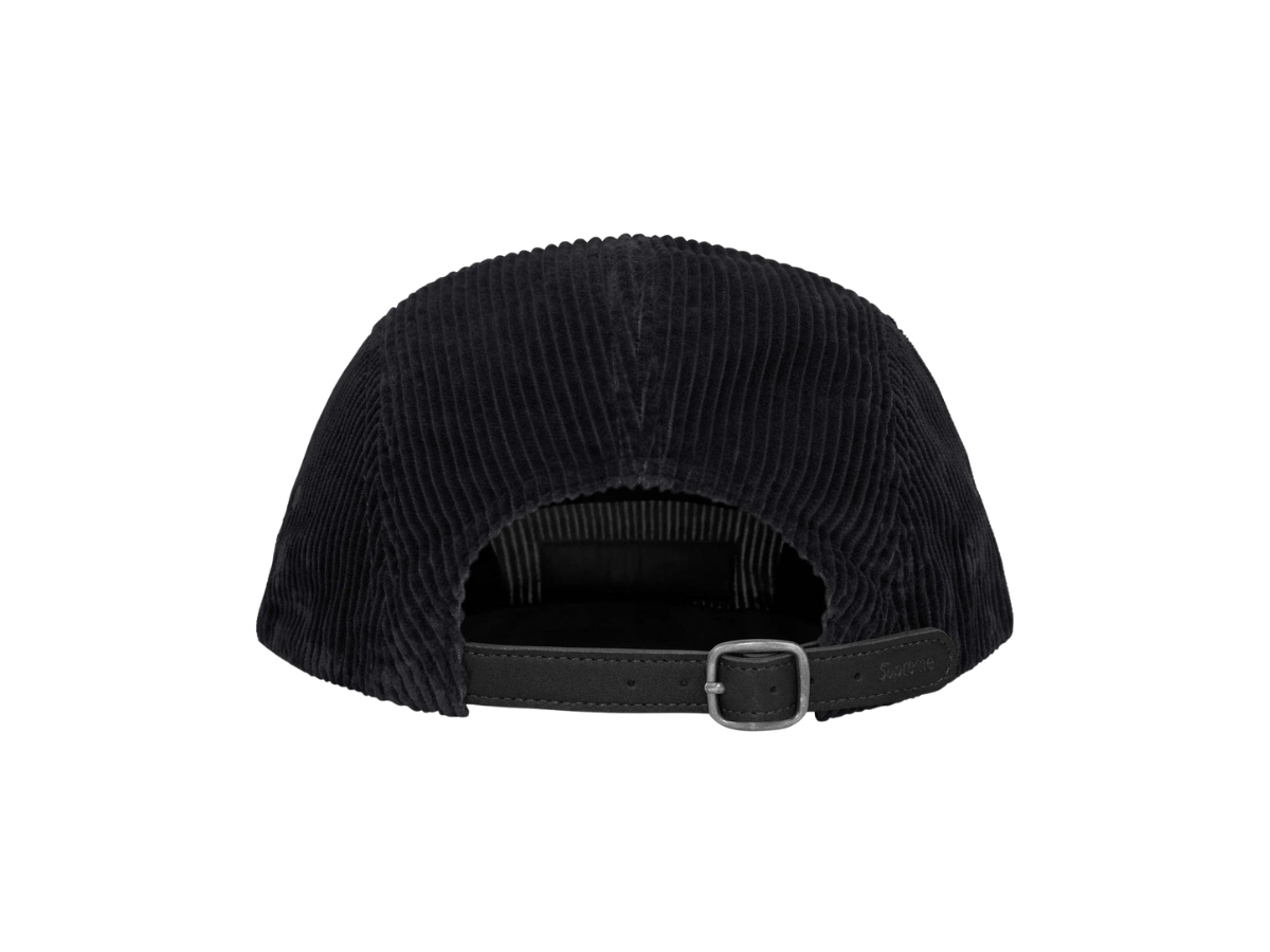 https://d2cva83hdk3bwc.cloudfront.net/supreme-corduroy-camp-cap-black-fw24-2.jpg