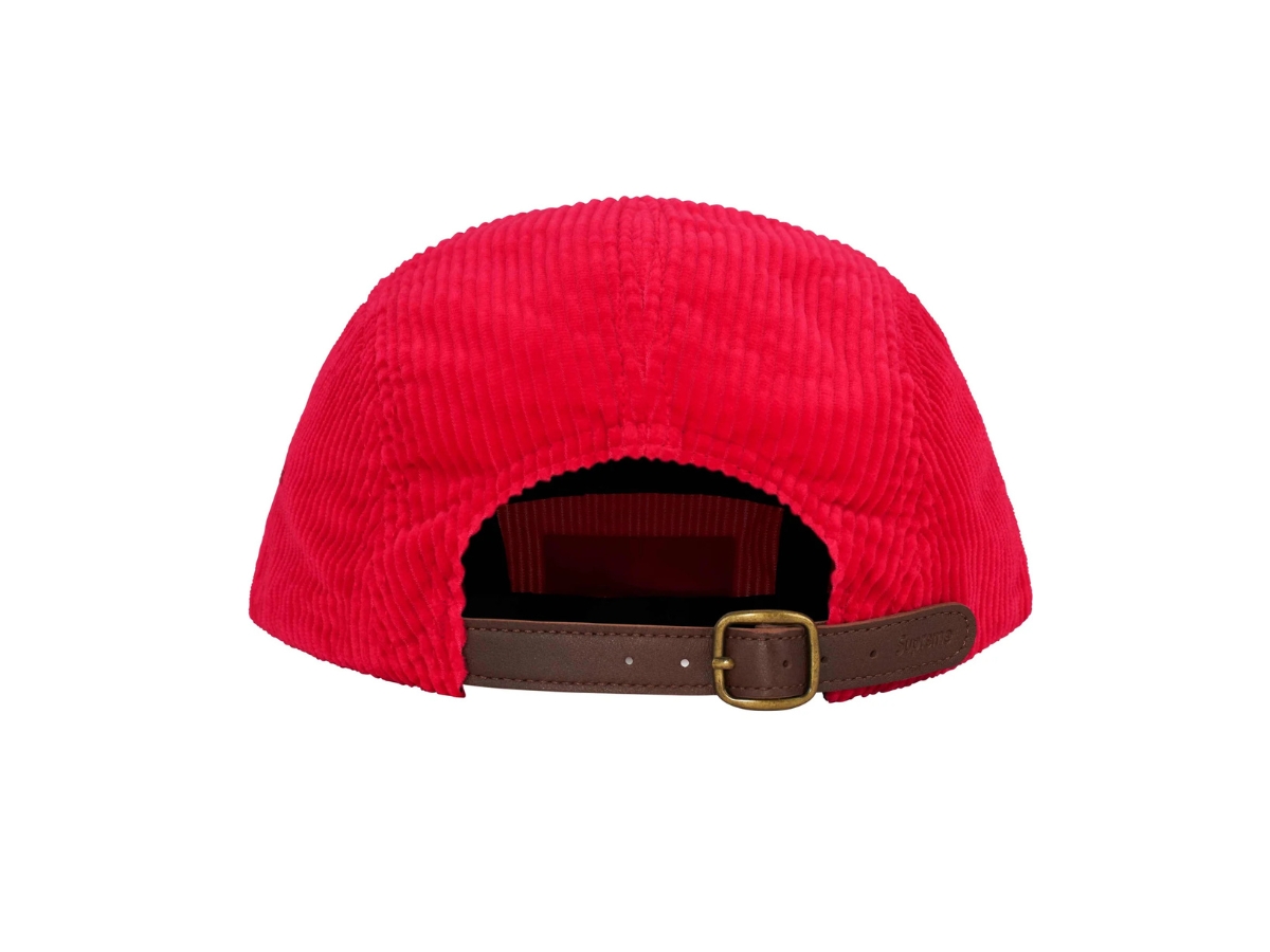 Supreme Corduroy Camp Cap Red (FW24) Shop Authentic at SASOM