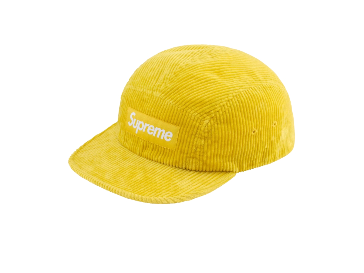 ช้อป Supreme Corduroy Camp Cap Yellow (FW24)ของแท้ที่ SASOM