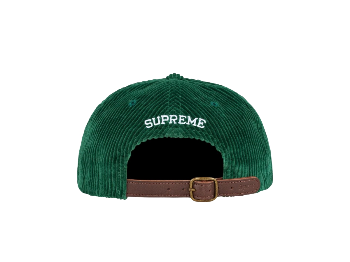 Supreme Corduroy S Logo 6-Panel Green (FW23) | ของแท้