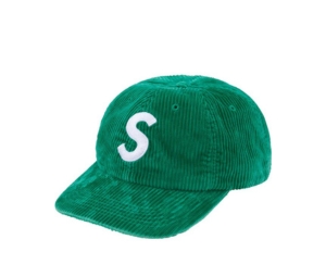 美品　Supreme　Corduroy　S Logo　6-Panel　Green Supreme Corduroy S Logo 6-Panel (FW23) Green - FW23 - US