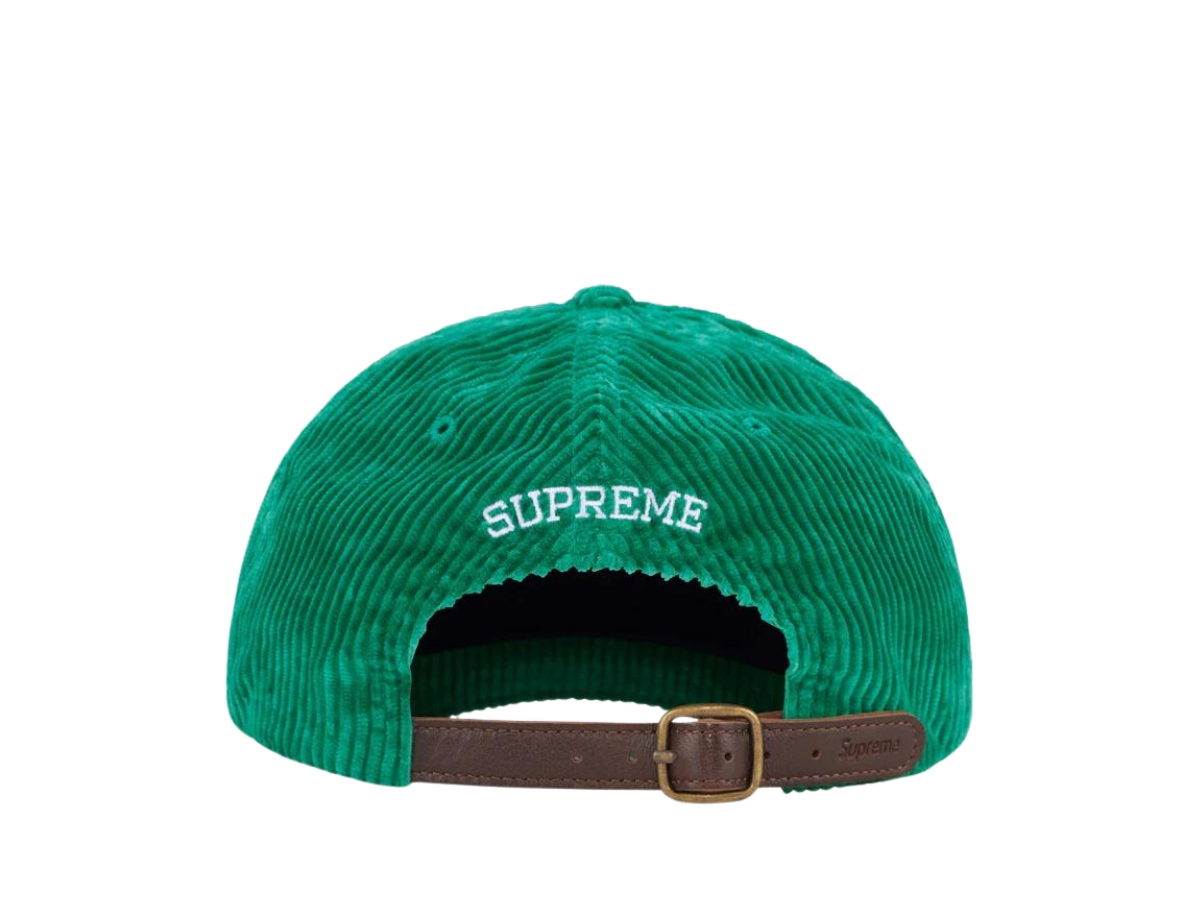 Buy Supreme Corduroy S Logo 6 Panel Green (FW24) | SASOM
