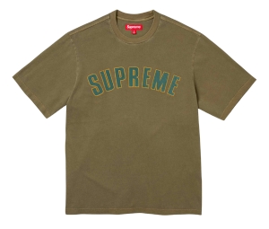 Supreme Cracked Arc S/S Top Olive (SS24)