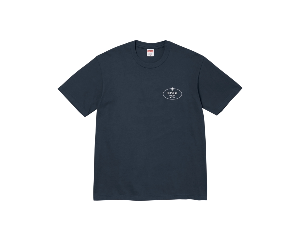 Supreme Crest Tee Navy (FW24)