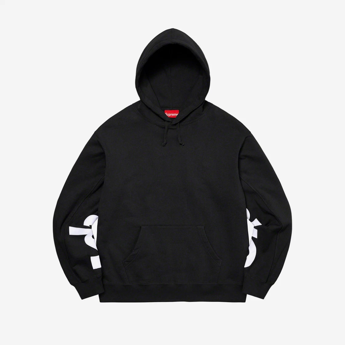 22S/S Supreme Cropped Panels Hooded Supreme シュプリーム 22SS Cropped Panels Hooded Sweatshirt クロップド パネル フーディー  スウェットシャツ ブラック系 M美品中古
