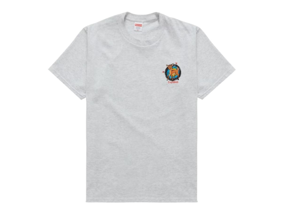 Supreme Stick Tee \"Ash Grey\" Mサイズ Supreme Stick Tee 