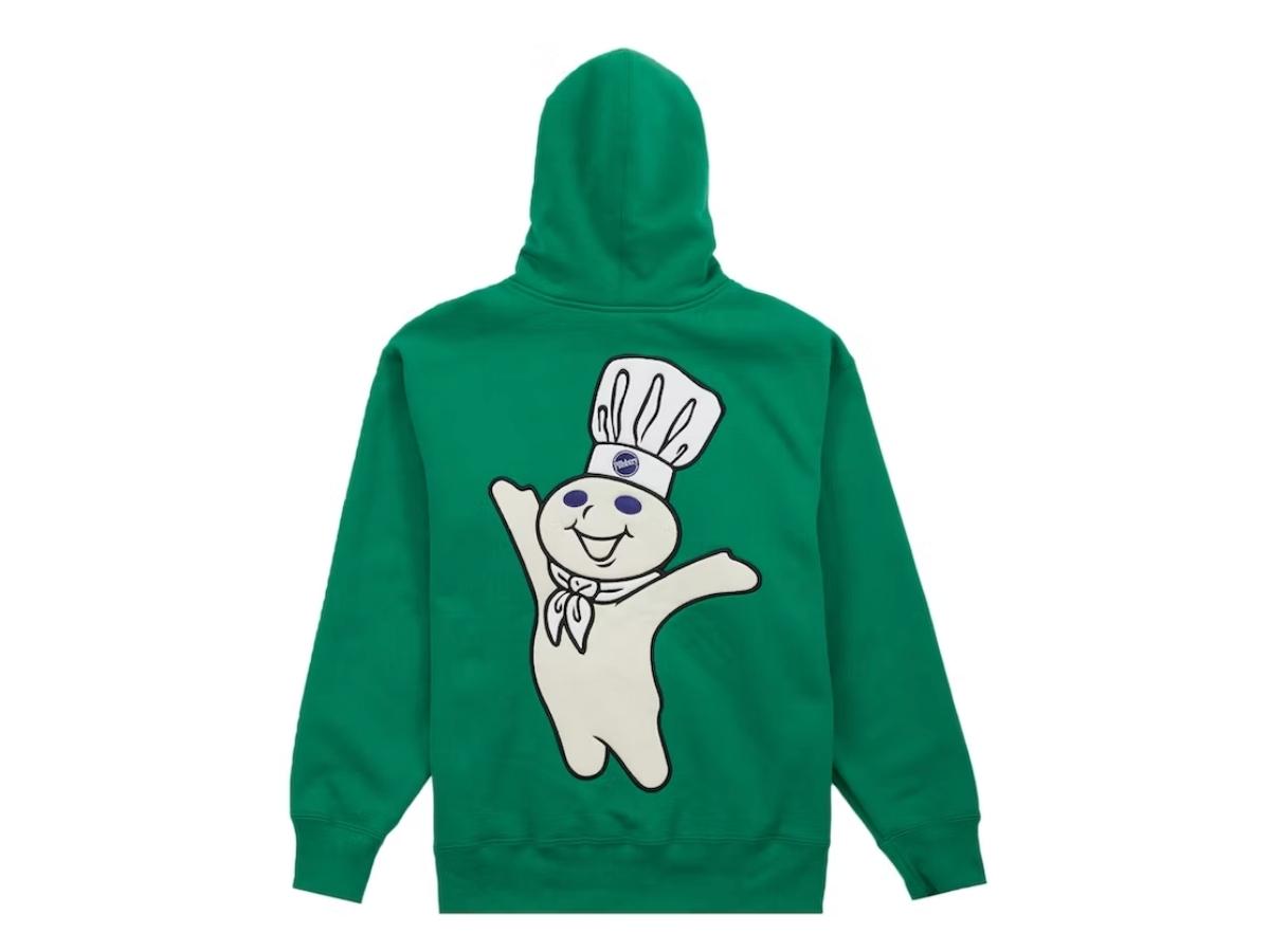 Buy Supreme Doughboy Zip Up Hooded Sweatshirt Green | SASOM
