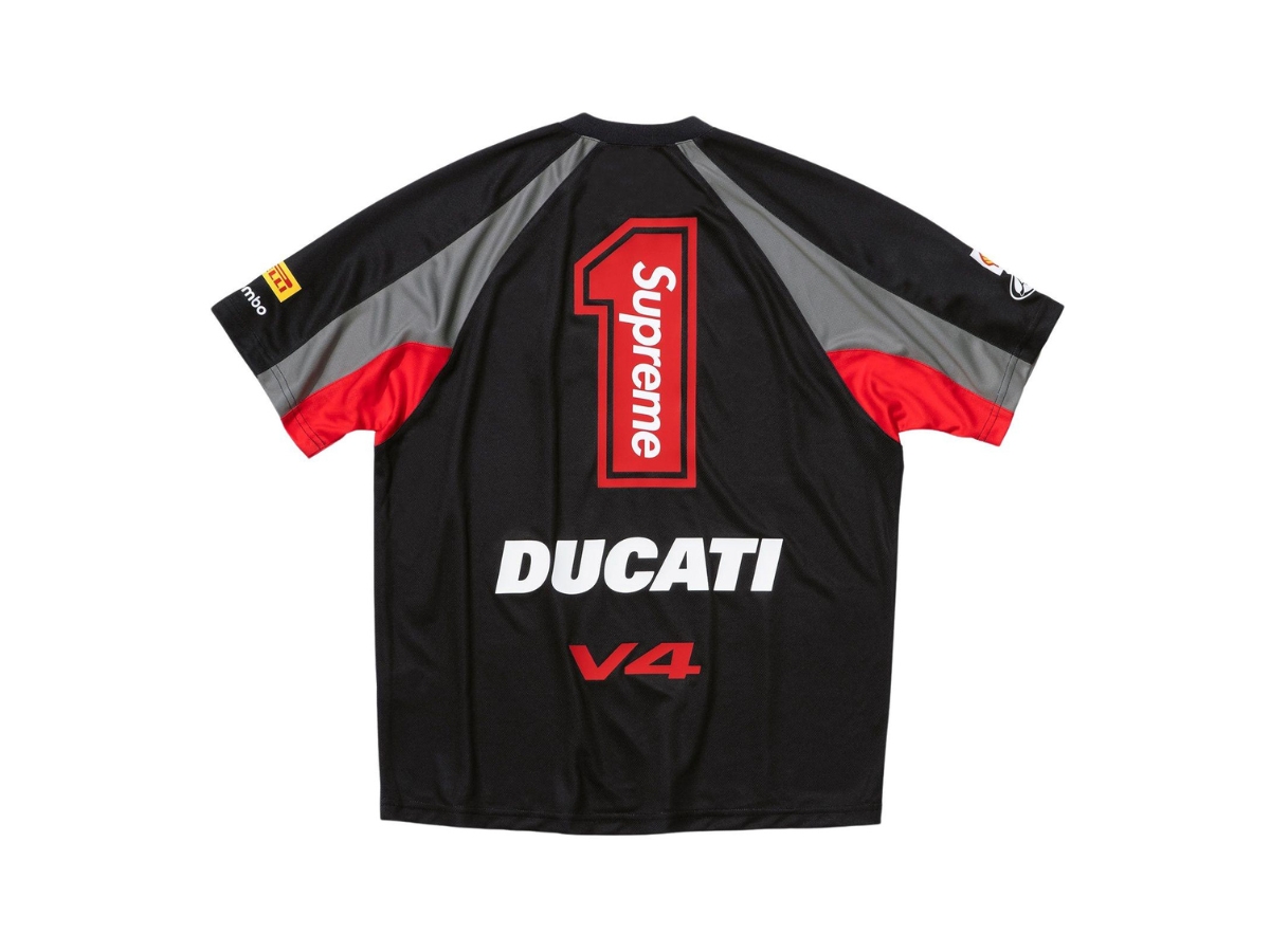 Supreme Ducati Soccer Jersey Black