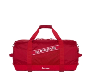 Supreme Duffle Bag Red FW23