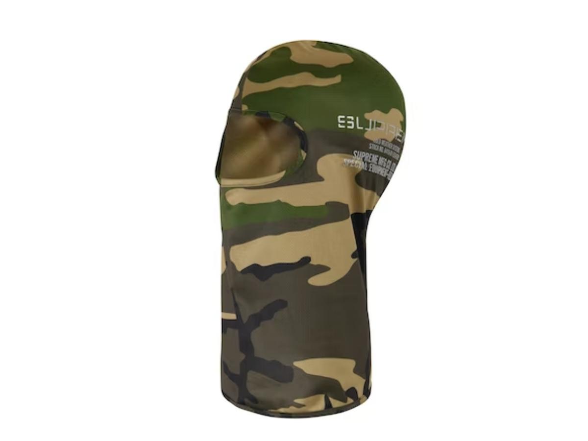 SASOM เครื่องประดับ Supreme Field Gear Lightweight Balaclava Woodland
