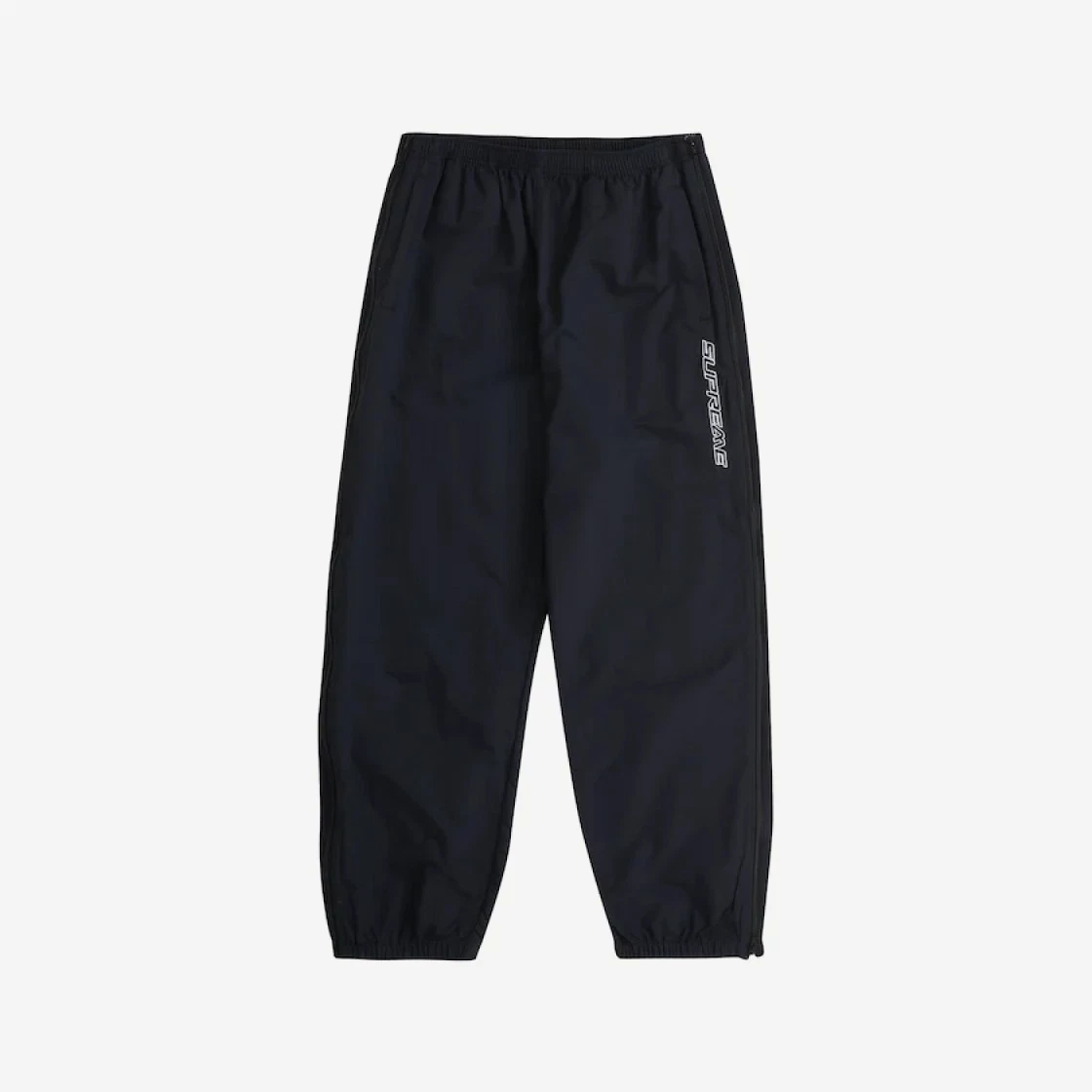 SASOM  apparel Supreme Full Zip Baggy Warm Up Pants Black - 23SS Check the  latest price now!
