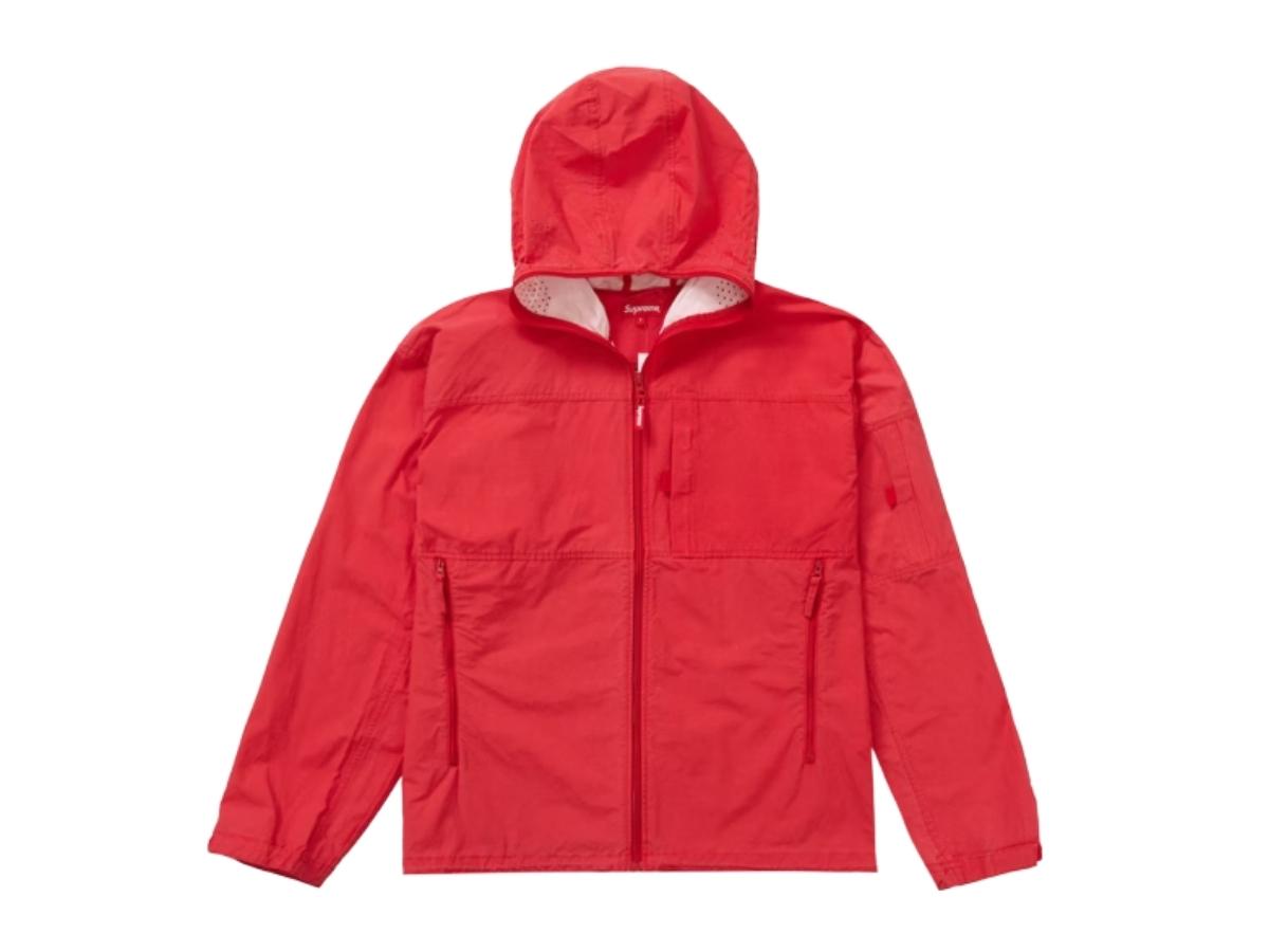 Supreme Full Zip Facemask Jacket Red Shop Authentic at SASOM
