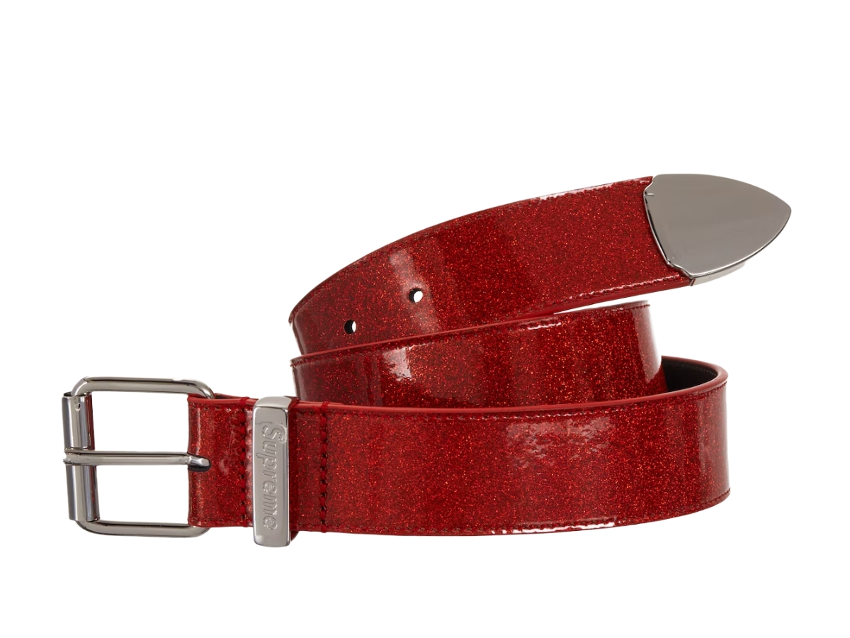 Supreme Glitter Vinyl Ranger Belt (FW22) - $128