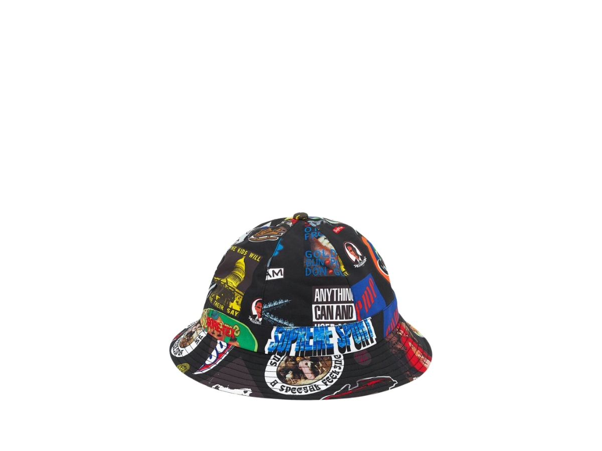 Supreme GORE-TEX Bell Hat Black Stickers - SS21 - US